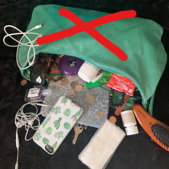 Handbag Organizer/ Purse Divider /Cosmetic Case/ Bag Insert- Yellow - NWT - Picture 8 of 11